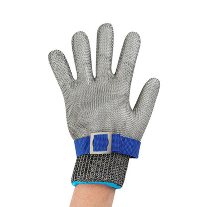 Life Protector Fiber / Stainless Steel Mesh Large Cut-Resistant Glove - Level 9, Food Safe - 9 3/4" x 4 1/4" - 1 count box