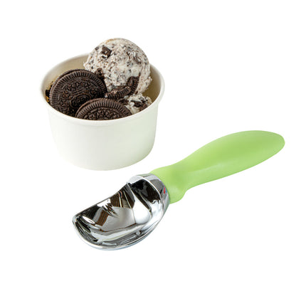 Comfy Grip Green Metal Ice Cream Scoop - 7 3/4" x 2" x 1 3/4" - 1 count box