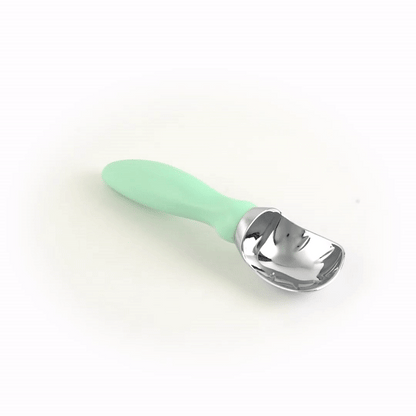 Comfy Grip Teal Metal Ice Cream Scoop - 7 3/4" x 2" x 1 3/4" - 1 count box