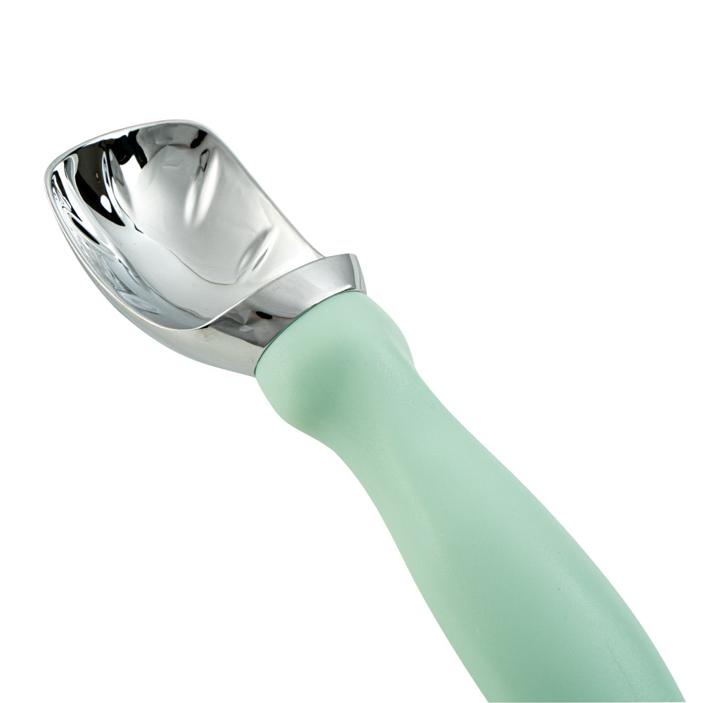 Comfy Grip Teal Metal Ice Cream Scoop - 7 3/4" x 2" x 1 3/4" - 1 count box