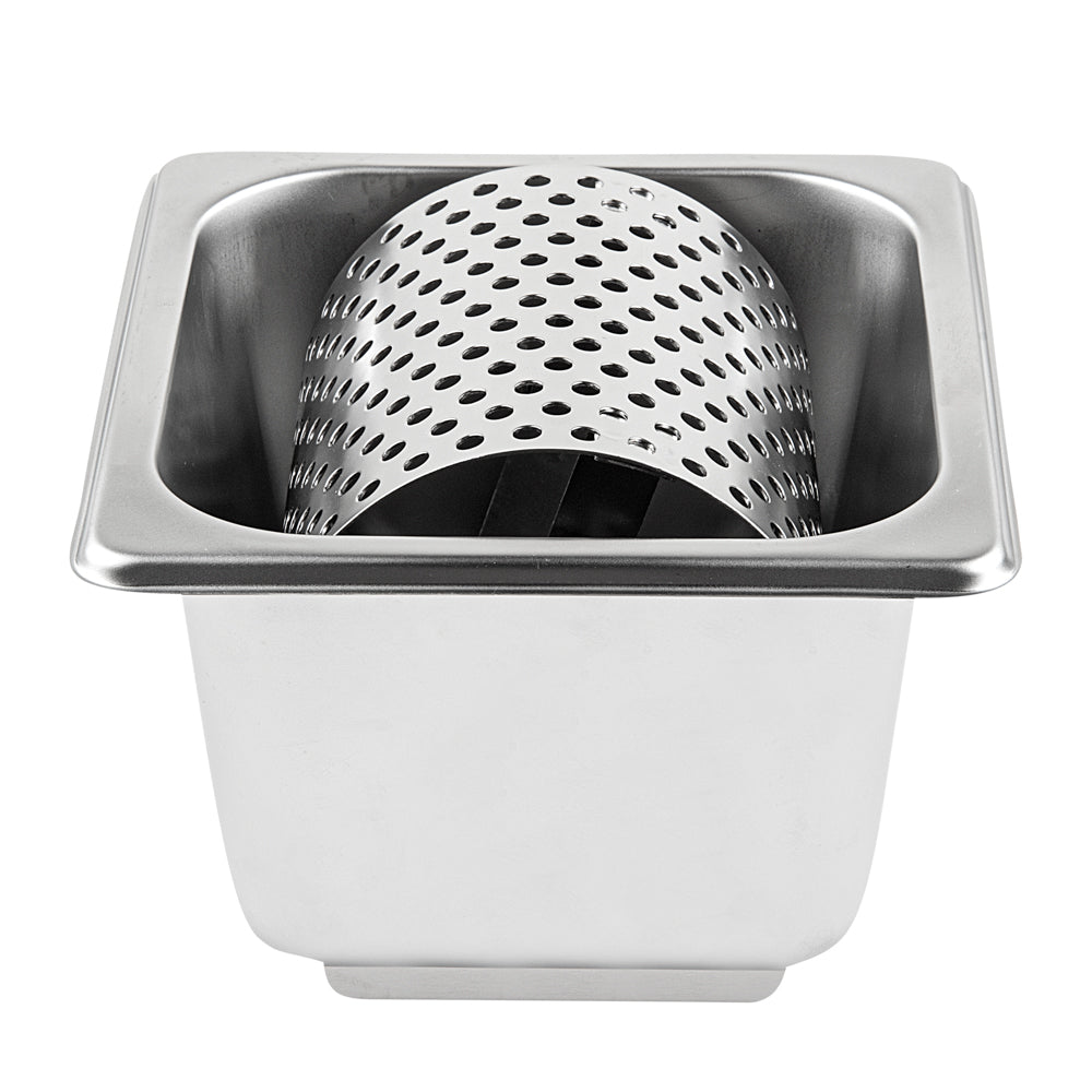 Met Lux White Stainless Steel Butter Wheel / Spreader - 10 1/4" x 10 1/4" x 10 1/4" - 1 count box