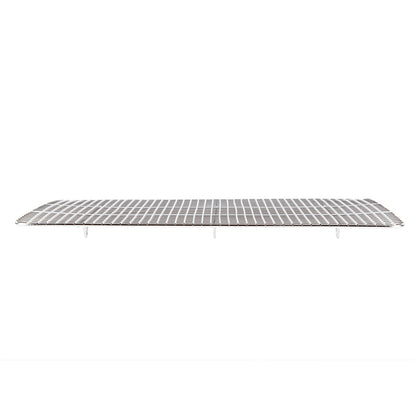Met Lux Stainless Steel Footed Wire Cooling Rack - For Half Size Sheet Pan - 11 3/4 x 17" - 1 count box