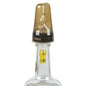 Bar Lux Translucent Plastic Liquor Pourer Cover - Universal - 1 3/4" x 1 3/4" x 3" - 10 count box