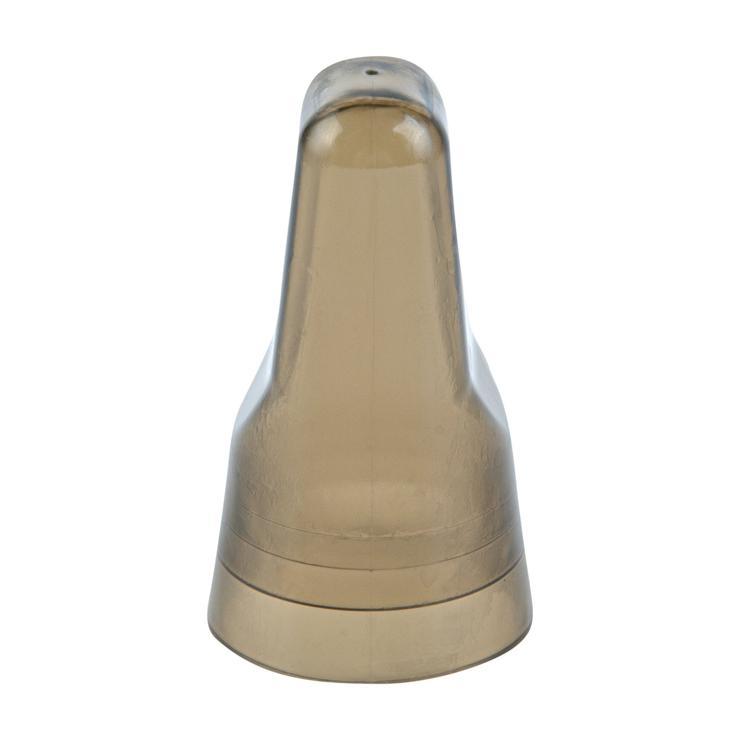 Bar Lux Translucent Plastic Liquor Pourer Cover - Universal - 1 3/4" x 1 3/4" x 3" - 10 count box
