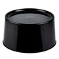 Bev Tek Round Black Plastic Beverage Dispenser Base - For 3 and 6 gal Dispenser - 10 1/2" x 10 1/2" x 6 1/2" - 1 count box