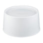 Bev Tek Round White Plastic Beverage Dispenser Base - For 3 and 6 gal Dispenser - 10 1/2" x 10 1/2" x 6 1/2" - 1 count box