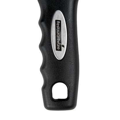 Comfy Grip Black Stainless Steel Vegetable Peeler - 7 1/2" - 1 count box
