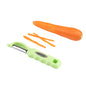 Comfy Grip Green Stainless Steel Vegetable Peeler - 7 1/2" - 1 count box