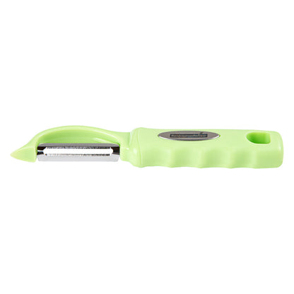 Comfy Grip Green Stainless Steel Vegetable Peeler - 7 1/2" - 1 count box
