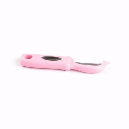 Comfy Grip Pink Stainless Steel Vegetable Peeler - 7 1/2" - 1 count box