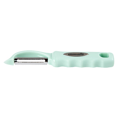 Comfy Grip Teal Stainless Steel Vegetable Peeler - 7 1/2" - 1 count box