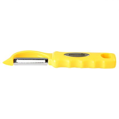 Comfy Grip Yellow Stainless Steel Vegetable Peeler - 7 1/2" - 1 count box