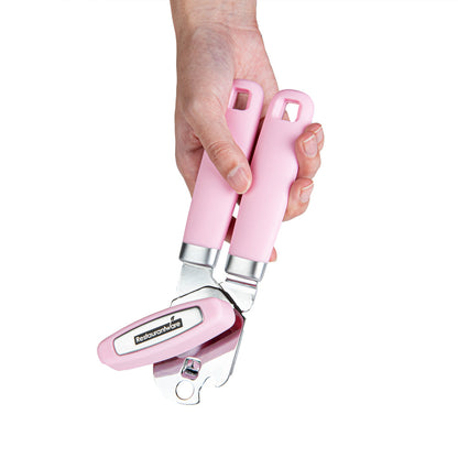 Comfy Grip Pink Stainless Steel Can Opener - 7 3/4" x 2" x 2 1/4" - 1 count box