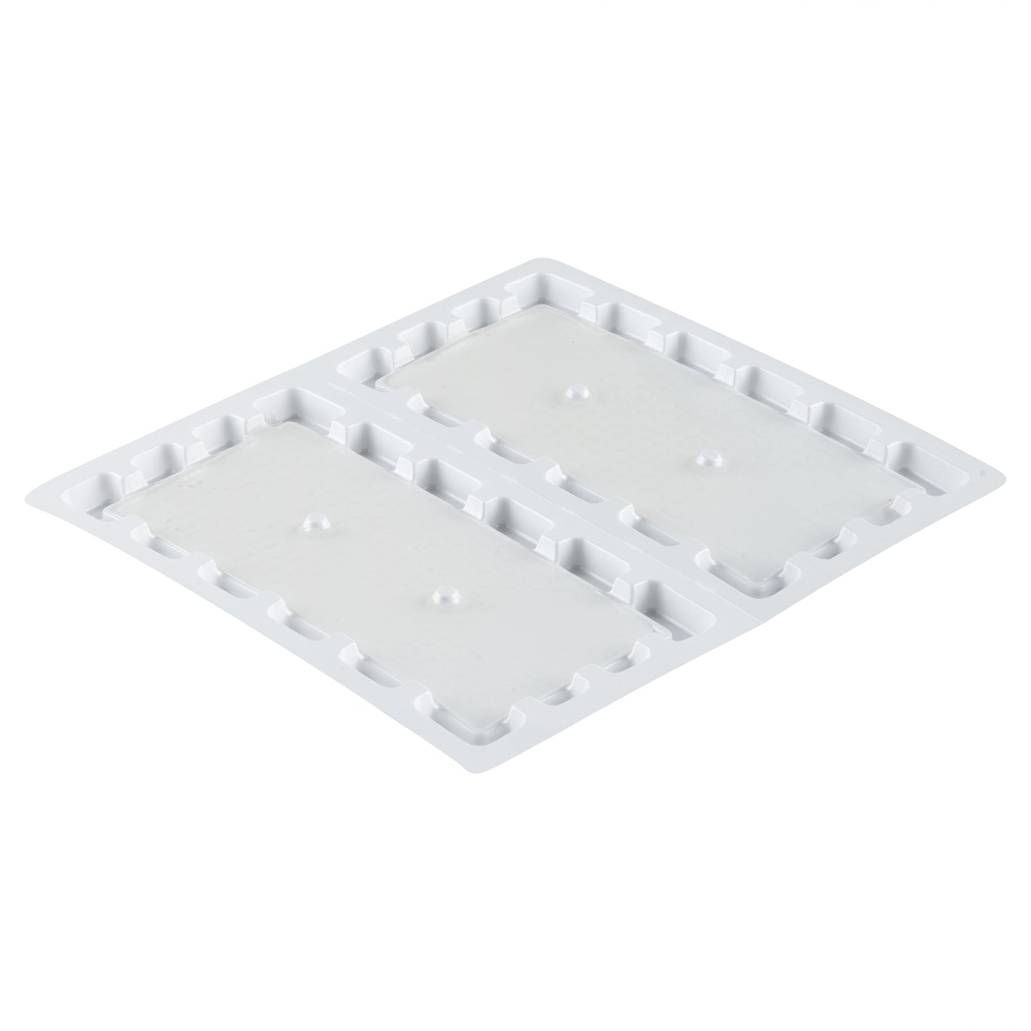 Pest Tek Plastic Mouse / Rat Glue Trap - Set of 2 - 8 1/4" x 4 1/4" x 1" - 1 count box
