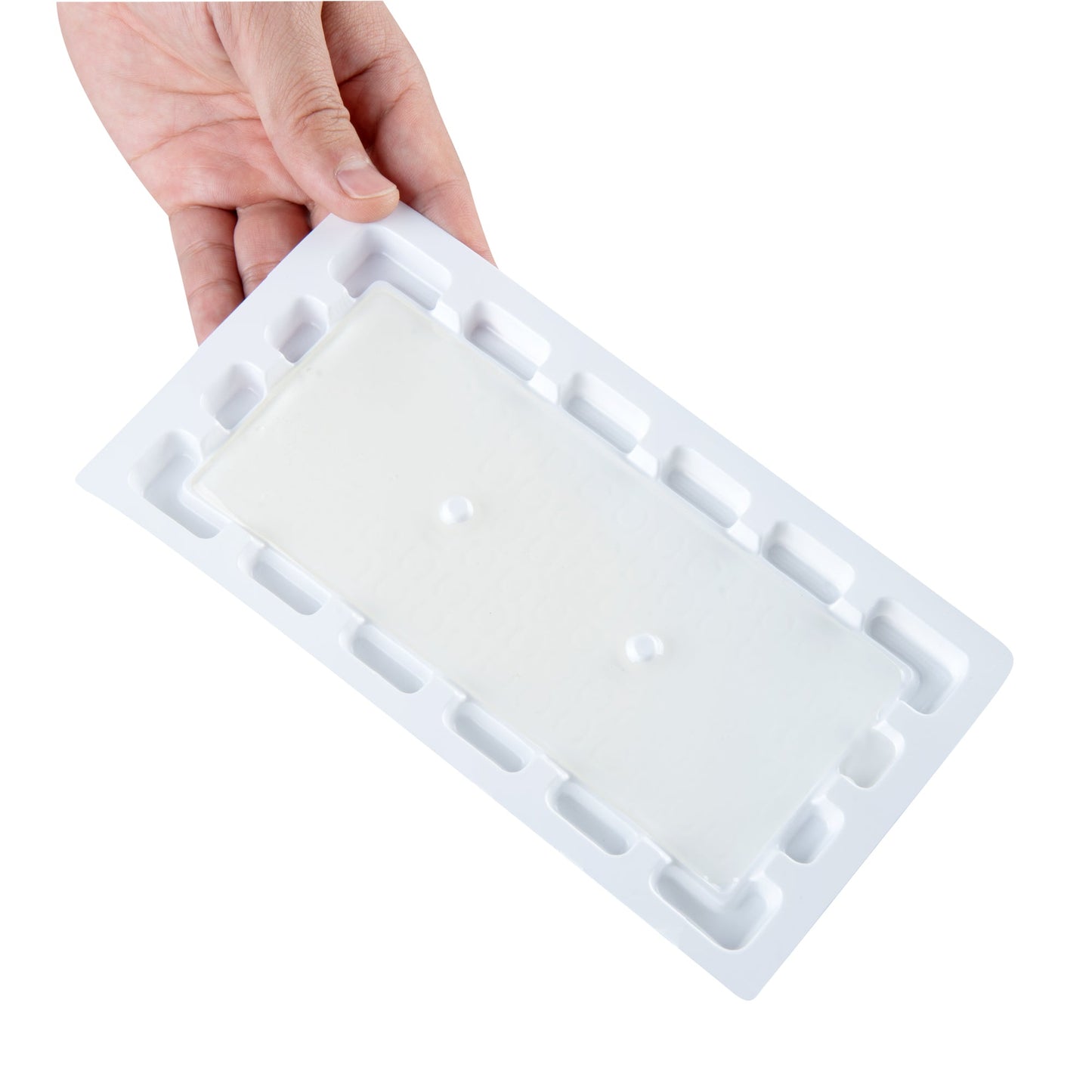 Pest Tek Plastic Mouse / Rat Glue Trap - Set of 2 - 8 1/4" x 4 1/4" x 1" - 1 count box