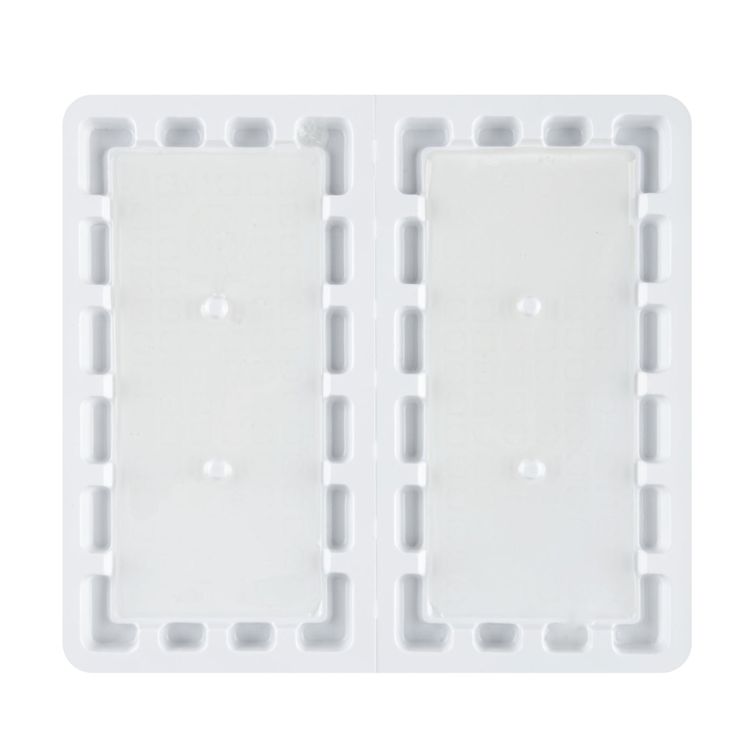 Pest Tek Plastic Mouse / Rat Glue Trap - Set of 2 - 8 1/4" x 4 1/4" x 1" - 10 count box