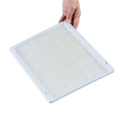 Pest Tek Plastic City Rat / Snake Glue Trap - Set of 12 - 11 3/4" x 9 3/4" x 1/2" - 10 count box