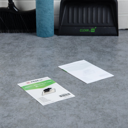 Pest Tek Paper Insect / Mouse Glue Board Trap - Set of 2 - 8 1/4" x 5 1/4" - 1 count box