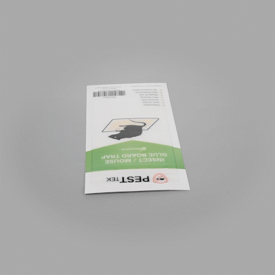 Pest Tek Paper Insect / Mouse Glue Board Trap - Set of 24 - 11" x 5 1/4" - 1 count box