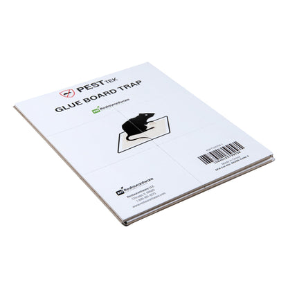 Pest Tek Paper Glue Board Trap - for Rat, Mouse, Snake and Roach - 8 1/2" x 6 1/2" x 1/2" - 1 count box