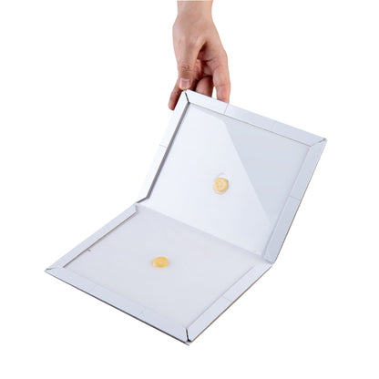 Pest Tek Paper Glue Board Trap - for Rat, Mouse, Snake and Roach - 8 1/2" x 6 1/2" x 1/2" - 10 count box
