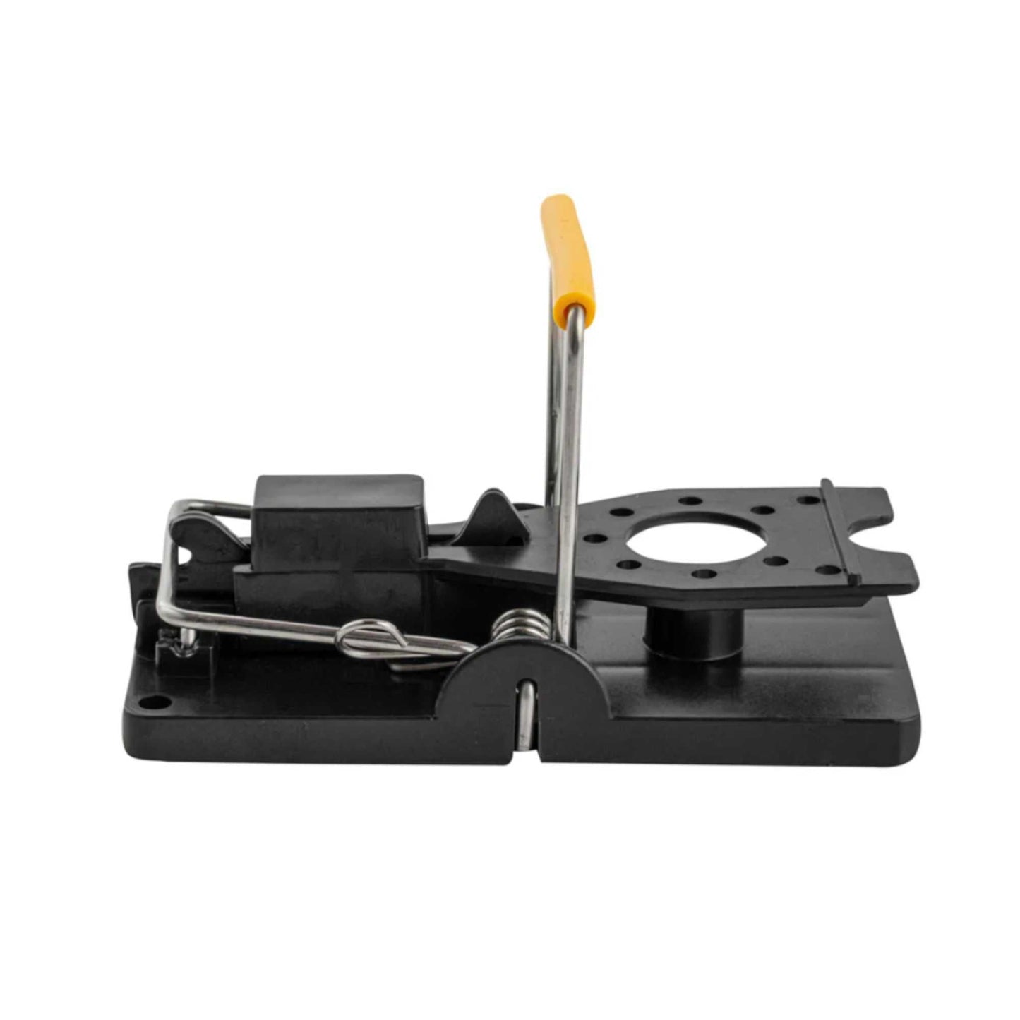 Pest Tek Black Plastic Mouse Trap - Kill Bar, Reusable - 3 3/4" x 1 3/4" x 2 1/4" - 6 count box