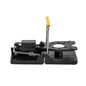 Pest Tek Black Plastic Mouse Trap - Kill Bar, Reusable - 3 3/4" x 1 3/4" x 2 1/4" - 6 count box