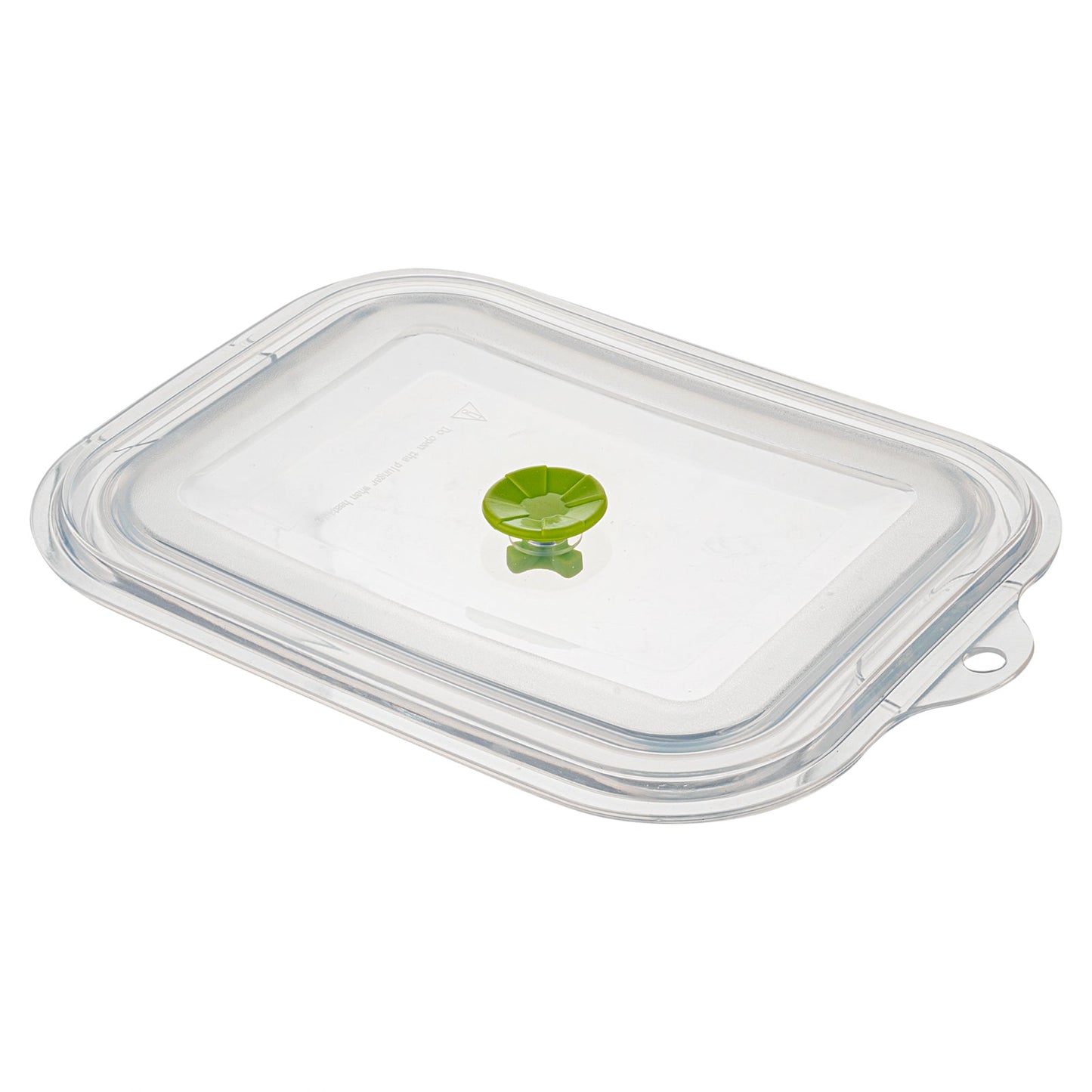 Fresh Hero 51 oz Green Silicone Airtight Food Storage Container - with Vented Lid, Collapsible - 9 1/4" x 7" x 3" - 1 count box