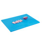 Chef 101 Blue Plastic Cutting Board - 20" x 15" - 1 count box