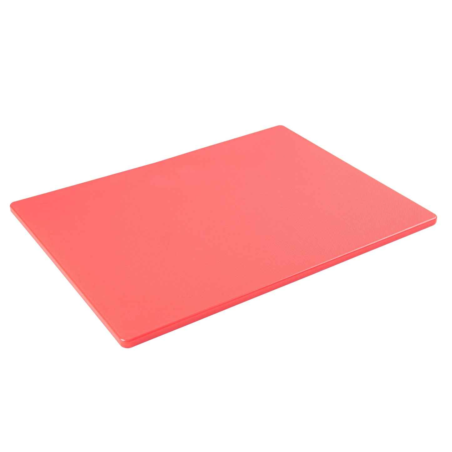 Chef 101 Red Plastic Cutting Board - 20" x 15" - 10 count box