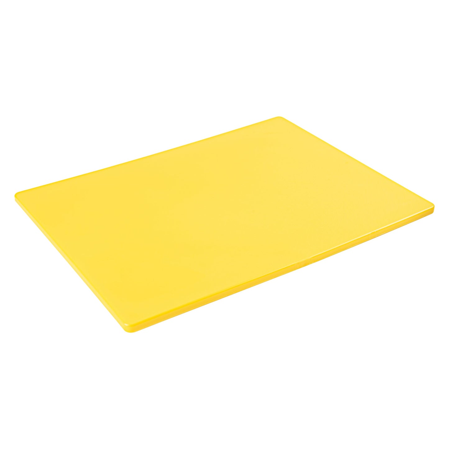 Chef 101 Yellow Plastic Cutting Board - 20" x 15" - 1 count box