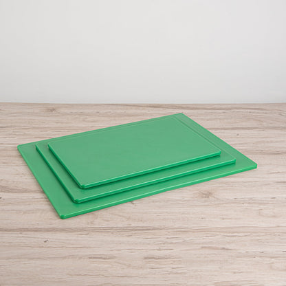 Chef 101 Green Plastic Cutting Board - 24" x 18" - 1 count box