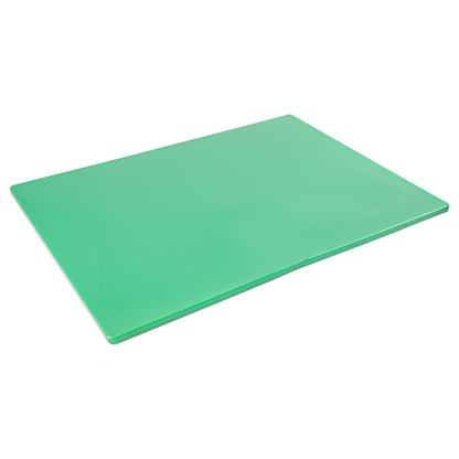 Chef 101 Green Plastic Cutting Board - 24" x 18" - 10 count box