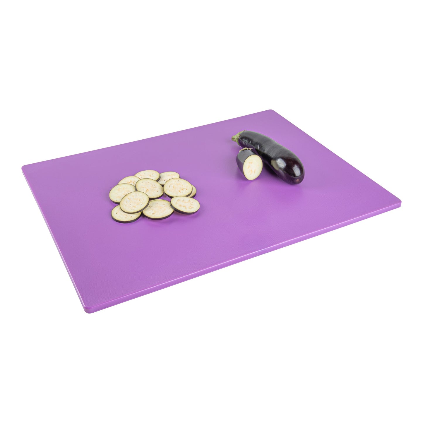 Chef 101 Purple Plastic Cutting Board - 24" x 18" - 1 count box