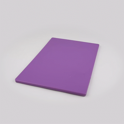 Chef 101 Purple Plastic Cutting Board - 24" x 18" - 10 count box
