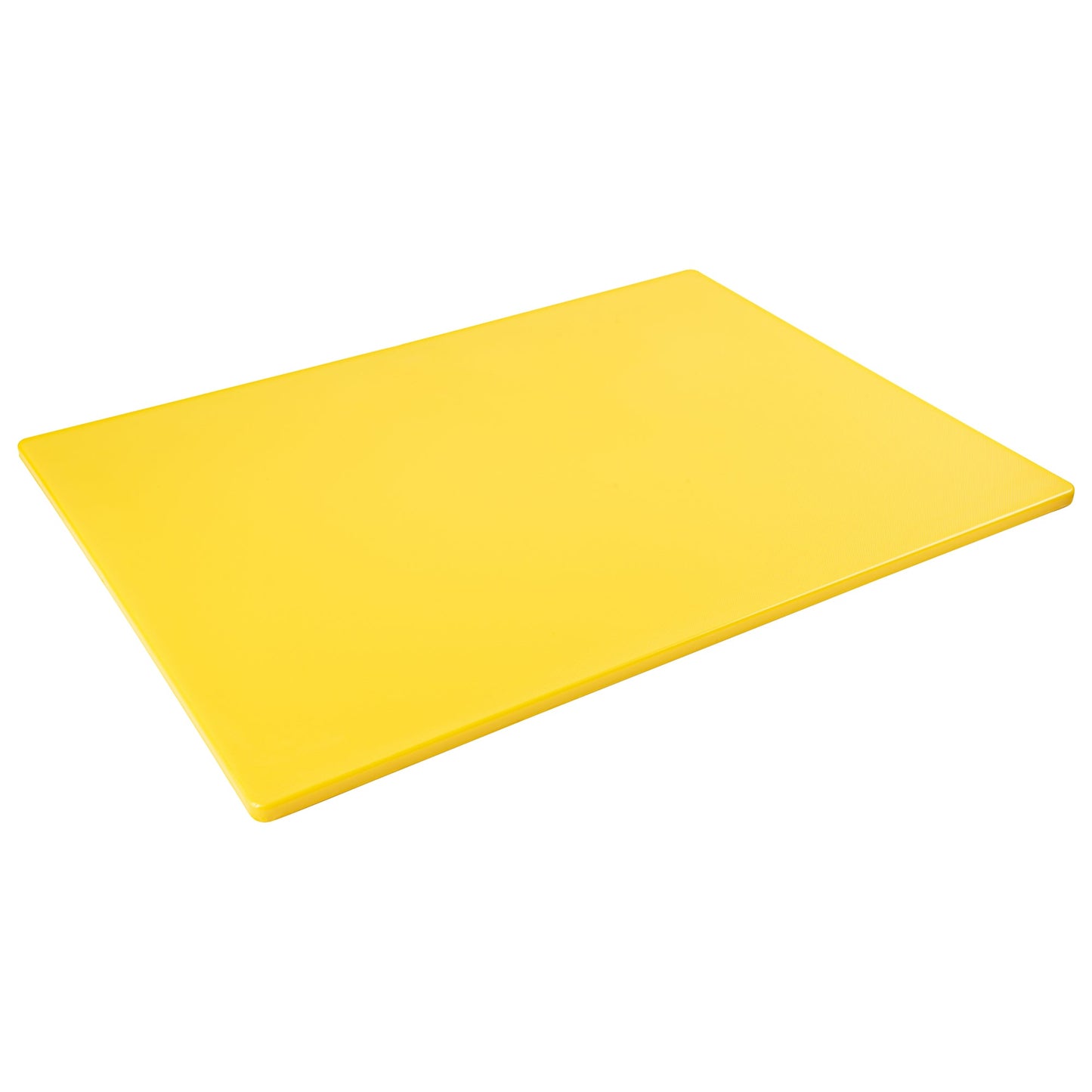 Chef 101 Yellow Plastic Cutting Board - 24" x 18" - 10 count box