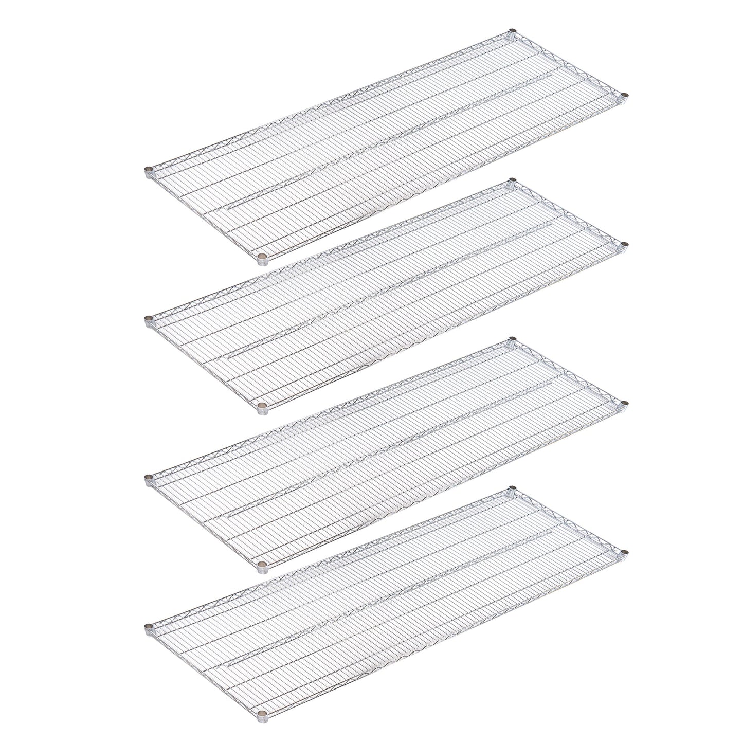 Chef 101 NSF Chrome Shelf - 24" x 72" - 4 count box