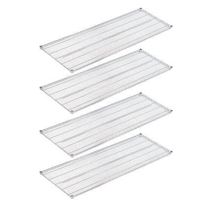 Chef 101 NSF Chrome Shelf - 24" x 72" - 4 count box