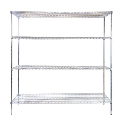 Chef 101 NSF Chrome Shelf - 24" x 72" - 4 count box
