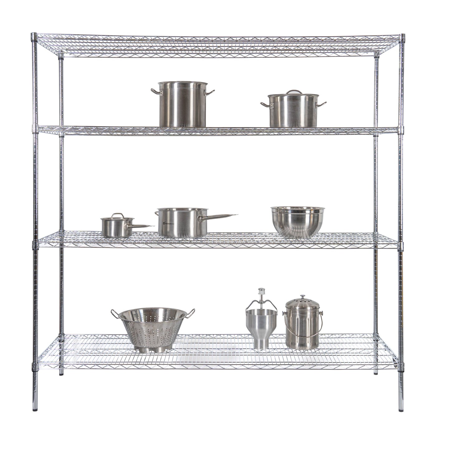 Chef 101 NSF Chrome Shelf - 24" x 72" - 4 count box
