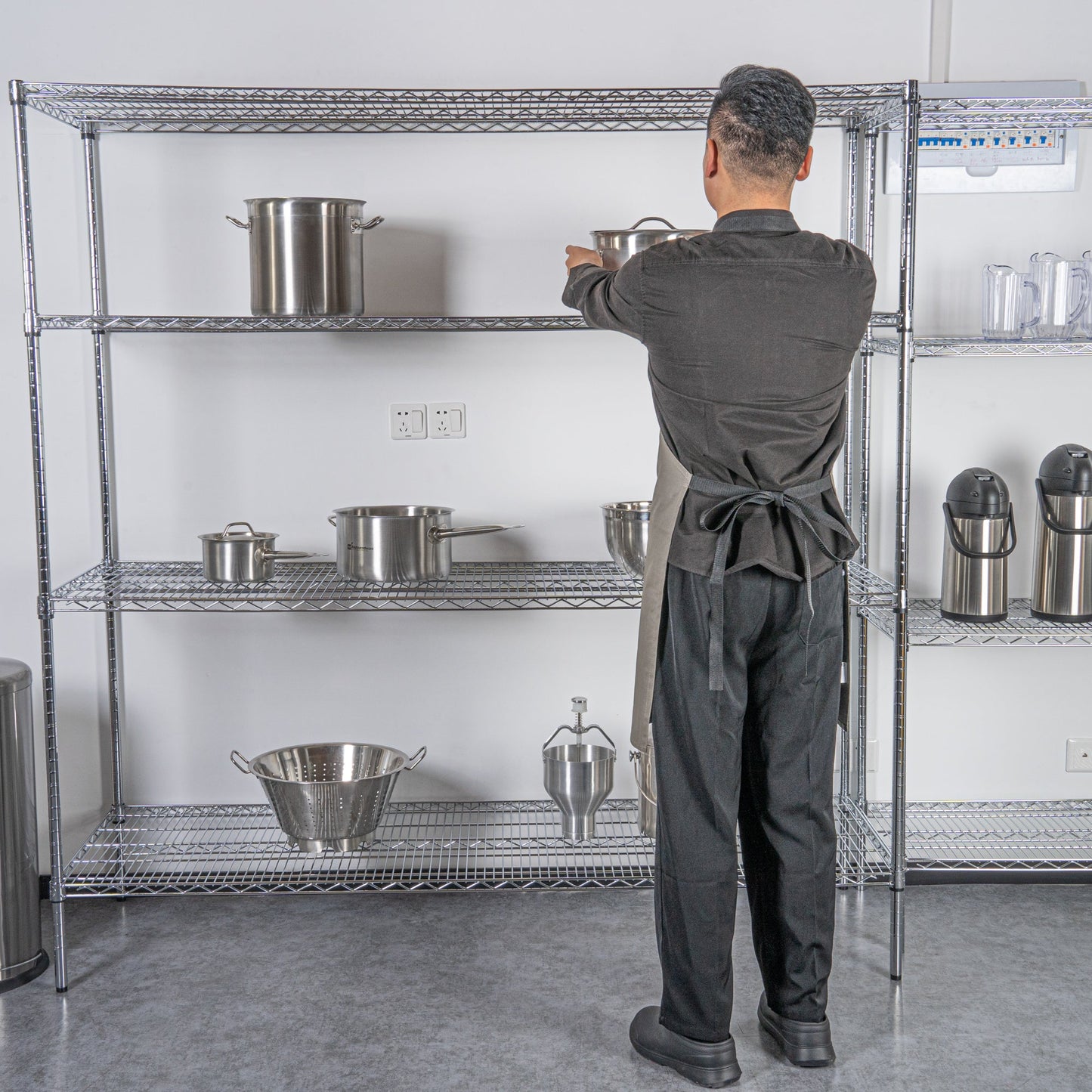 Chef 101 NSF Chrome Shelf - 24" x 72" - 4 count box