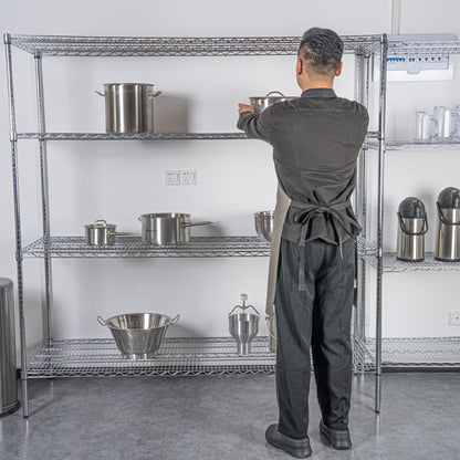 Chef 101 NSF Chrome Shelf - 24" x 72" - 4 count box