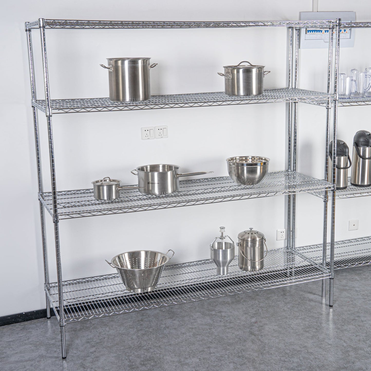 Chef 101 NSF Chrome Shelf - 24" x 72" - 4 count box