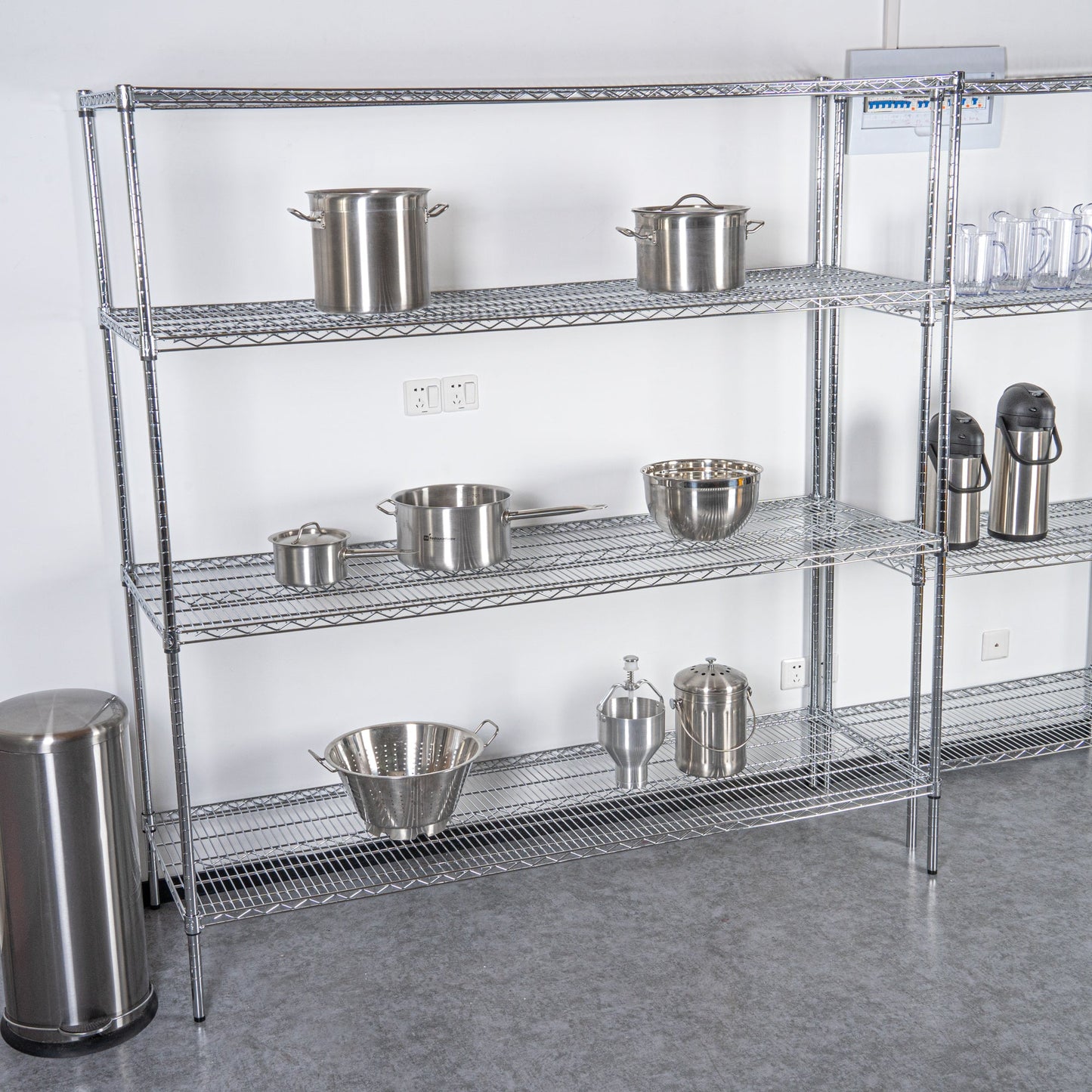 Chef 101 NSF Chrome Shelf - 24" x 72" - 4 count box
