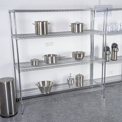 Chef 101 NSF Chrome Shelf - 24" x 72" - 4 count box