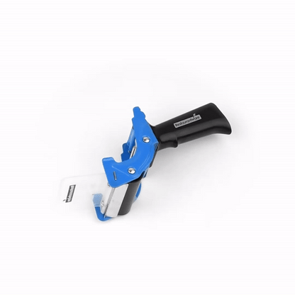 Handy Tek Blue Heavy-Duty Tape Dispenser Gun - 3" - 10 count box