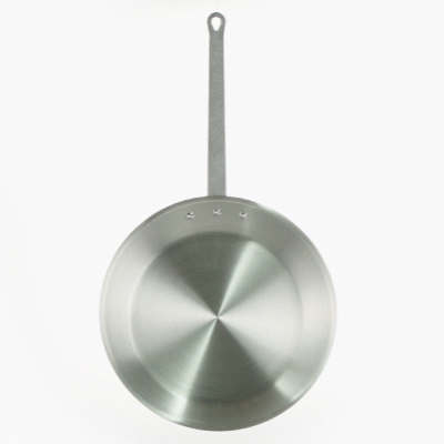 Met Lux Aluminum 14" Fry Pan - 6 count box