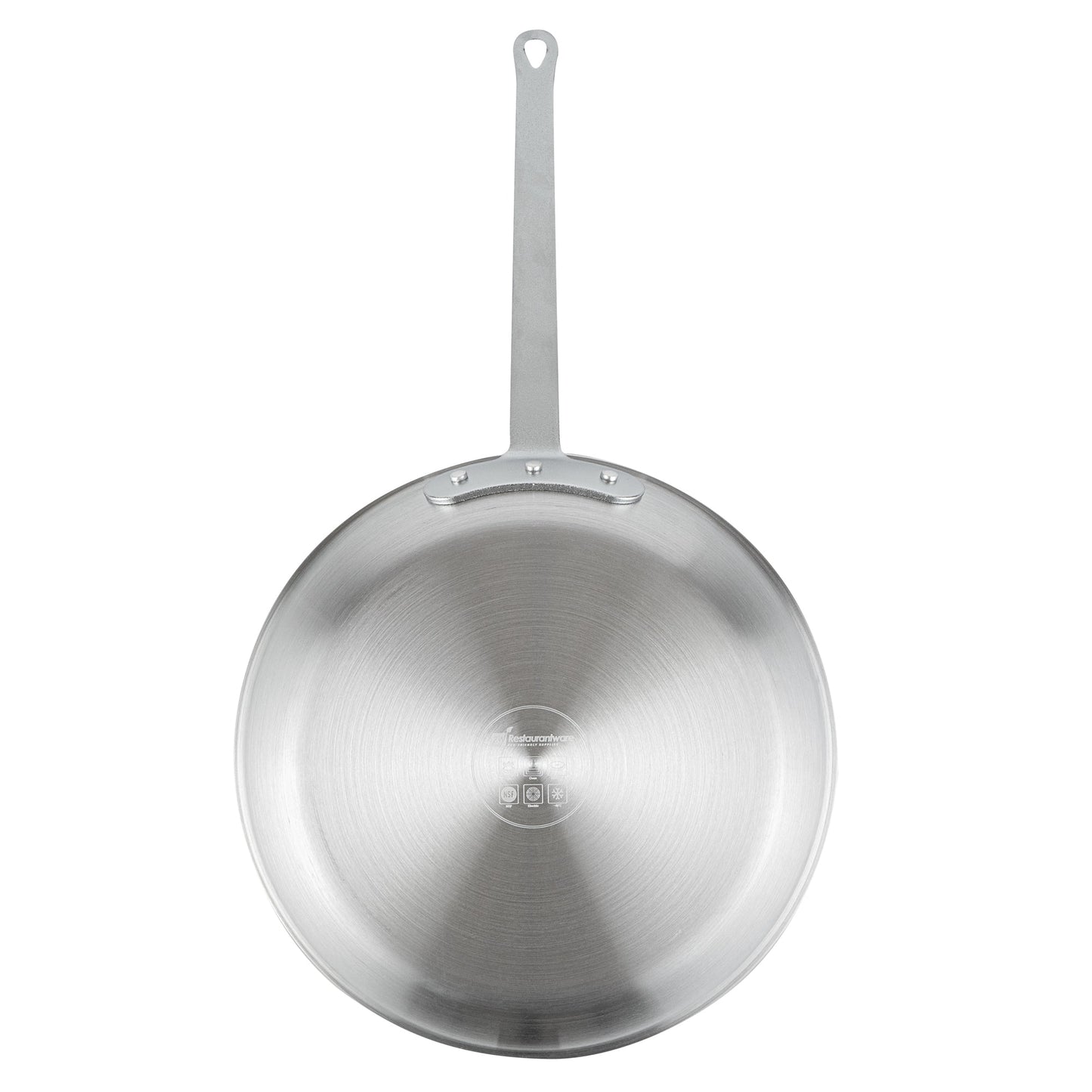 Met Lux Aluminum 14" Fry Pan - 6 count box