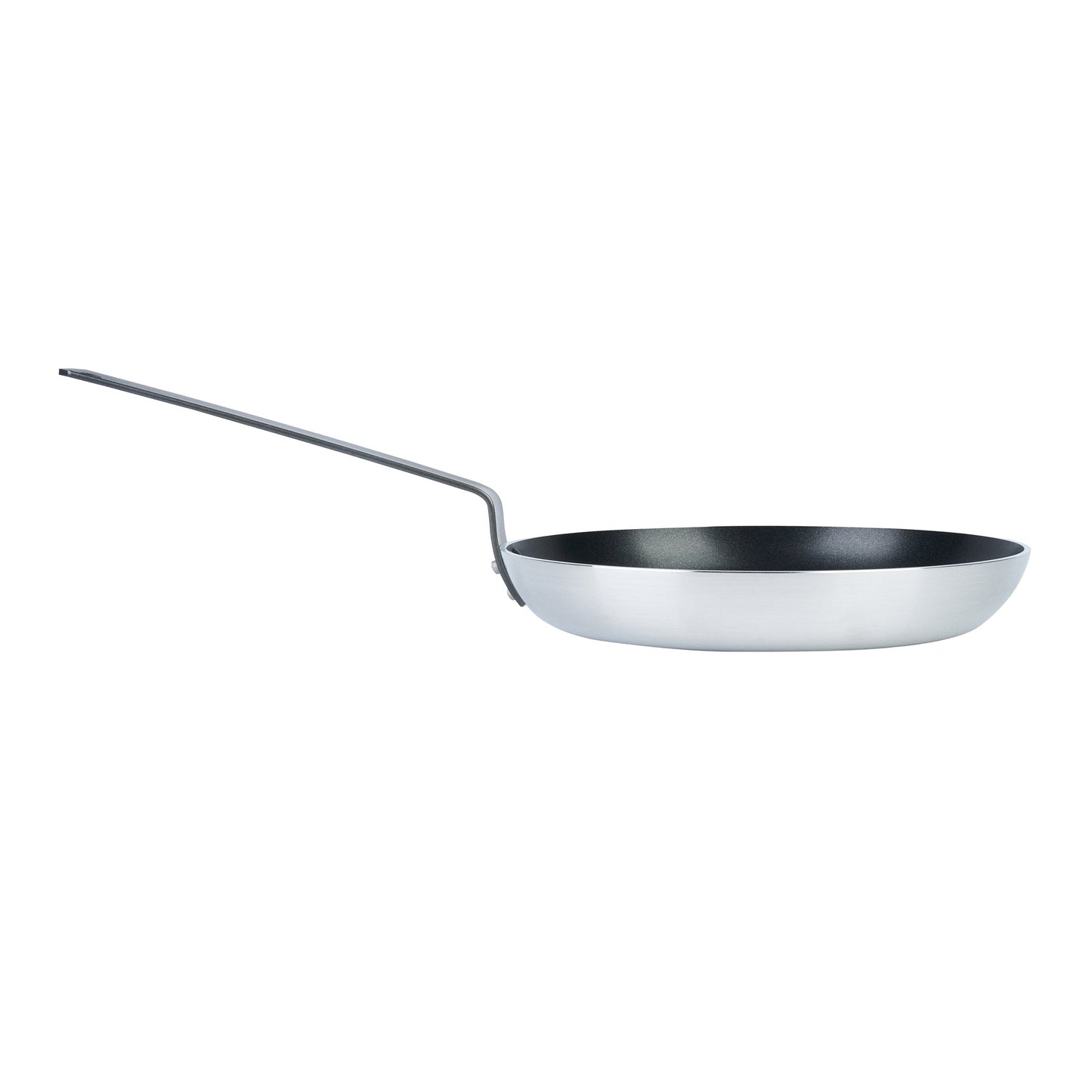 Met Lux Aluminum 12" Fry Pan - Non-Stick, Induction Ready, Heavy Duty - 6 count box