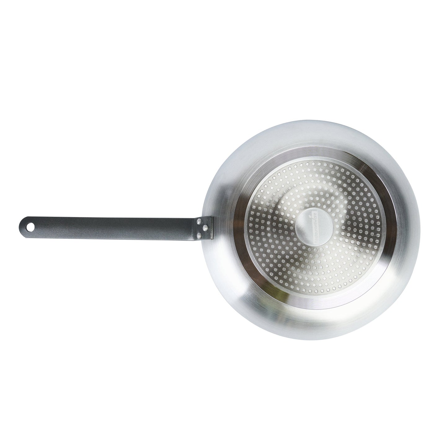 Met Lux Aluminum 12" Fry Pan - Non-Stick, Induction Ready, Heavy Duty - 6 count box